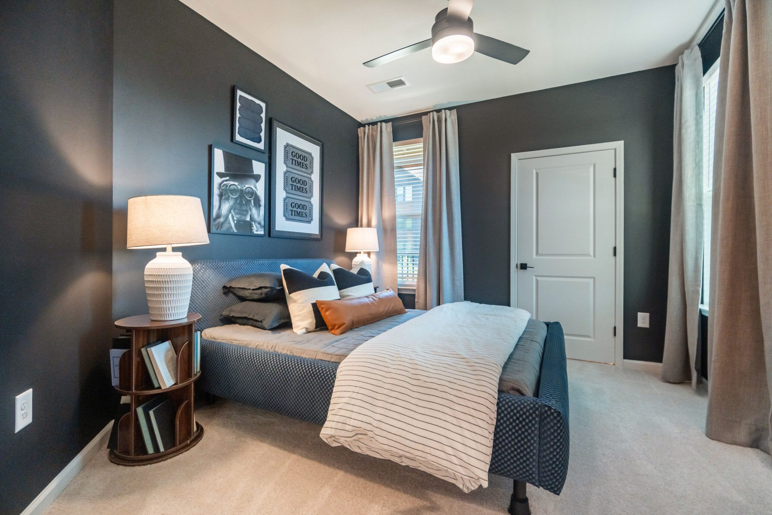 Cozy bedroom at Evolve at Lake Norman